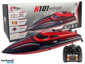 Afstandsbediening motorboot H101 Rood 1:48 2.4G 35 km/u