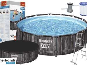 Piscine de jardin Frame 427 x 107 cm Bestway 5614Z
