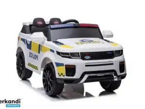Batteribil BBH 021 politi hvit