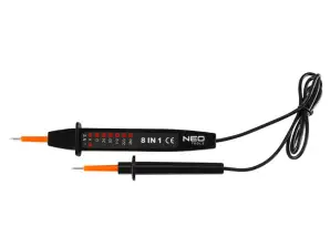 Testador de tensão multifuncional 8 em 1 AC/DC 6 380V