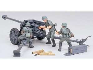 Tysk 75 mm anti tank pistol plast modellsett