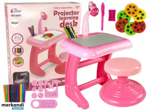Tegnebord Tegnebrett Stol Projektor Rosa Penner Bilder