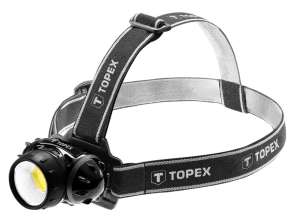 Priekinė Lempa 3W LED COB 3xAAA