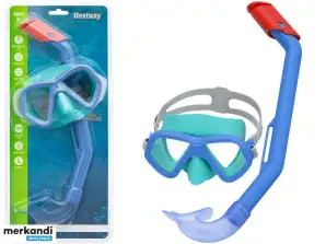 Snorkel maszk készlet kék Bestway 24023