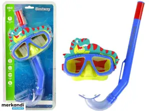 Μάσκα κολύμβησης με αναπνευστήρα ζώων Blue Bestway 24059