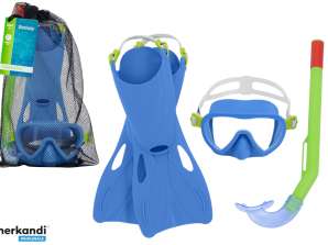 Komplet za ronjenje Blue Mask. Peraje. Bestway cijev 25039
