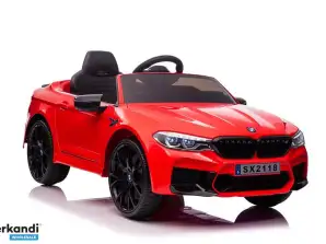 Baterijomis varomas automobilis BMW M5 Red