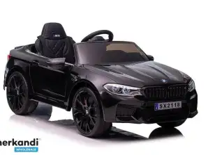 Baterijomis varomas automobilis BMW M5 Juoda