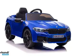 Baterijomis varomas automobilis BMW M5 Blue