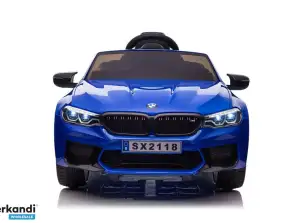 Akumuliatorinis automobilis BMW M5 DRIFT mėlynas