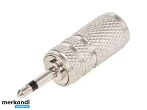 96 752# Jack Adapter: plug 2.5 socket 3.5 metal mono