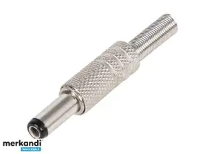 96 759# Wtyk dc 2.5/5.5 /14 metal 10pcs