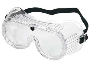 Lunettes de protection. blanches. classe de résistance B