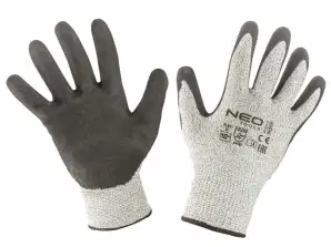 Schnittschutz-Handschuhe mit Nitrilbeschichtung 4X43D Größe 10