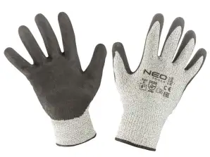 Schnittschutz-Handschuhe mit Nitril beschichtet 4X43D Größe 8