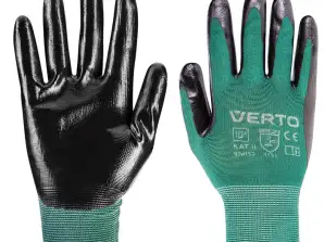 Nitrilbeschichtete Gartenhandschuhe Größe 10
