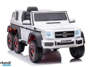 Mercedes Benz G63 6X6 Batterie Auto weiß