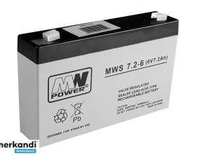 AGM gelbatteri for 6V7.2Ah
