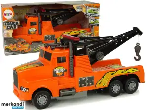 Auto Truck Hinausauto Tiepalvelu 1:10 oranssi köysi