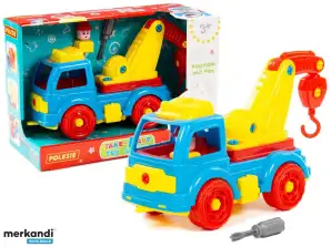 Crane Tug Transport Building Blocks DIY 38 Pieces 84828