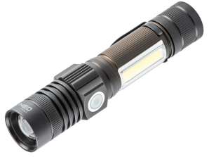 USB įkraunama žibintuvėlis 800 lm 2-in-1 CREE T6 LED
