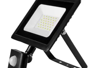 Reflektor med rörelsesensor SMD 30W 2550 lm 230V