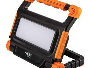 Batteridriven arbetslampa 3000 lm SMD LED