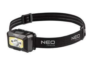 USB 250 lm COB LED įkraunama žibintuvėlis su judesio jutikliu