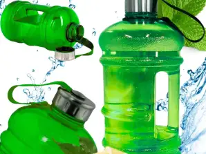 VIZESKANNA SPORTOS VIZES PALACK EDZŐTEREMHEZ ACÉL BPA FREE 2.2L ZÖLD