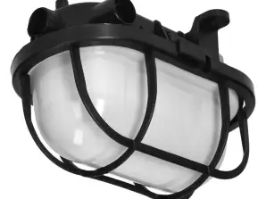 OVAL 7040T/P. aydınlatma armatürü. 40W. E27. IP44.