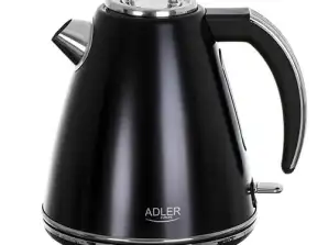 Bouilloire en métal noir 1,5 l Strix