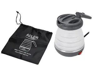 AD 1370 UK Bollitore in silicone 0.6 l turistico spina UK