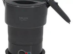 AD 1377 Grijze Opvouwbare Siliconen Waterkoker 0,6 l ? Reis