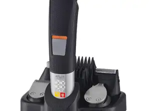 AD 2943 Trymer set di cura 5 in 1 con display LED e base di ricarica