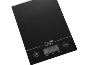 AD 3138 schwarze Küchenwaage CMR AD 3138 schwarz