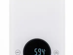 AD 3173 witte keukenweegschaal tot 10 kg LED