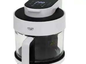 AD 6316 Friteuse à air avec bol en verre 3l