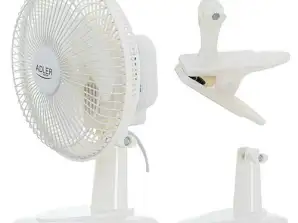 AD 7317 Ventilador de 15 cm con clip en la base