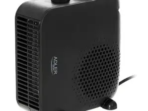 AD 7725 zwarte ventilatorkachel CMR AD 7725 zwart