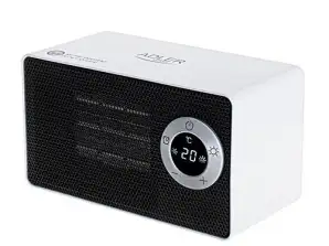 AD 7746 Keramische ventilatorverwarming met LCD