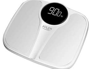 AD 8172 balance de salle de bain blanche 180kg