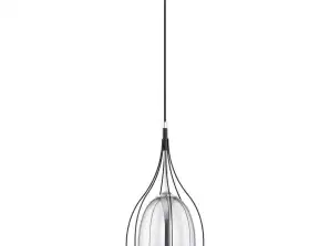 ADELE 1P. závěsné svítidlo. E27 max. 60W. černá
