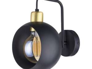JALA 1P. wall light. E27 max. 15W. black