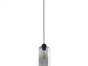 LAZIO 1P. hanglamp. E27 max.15W. zwart