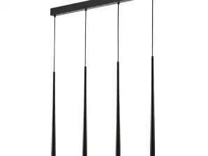 TABUNG 4P. Pendellampe. G9 max. 6W. schwarz