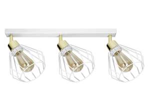 WAYA wall and ceiling fixture. max power. 3x60W. E27. white. bar