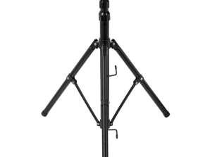 Çiftli tripod LED projektörler için. siyah