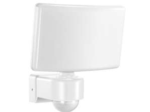 TOS LED 30W Gartenstrahler mit PIR. 2200lm. IP65. 4000K. PC. weiß