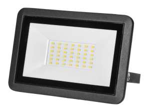 FARO LED projektori 30W. 2400lm. IP65. 4000K. alumiini + lasi