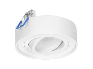 SORMUS R dekoratīvā rāmja punktiņu gaisma. MR16/GU10 max 50W. regulējams. apaļš. balts
